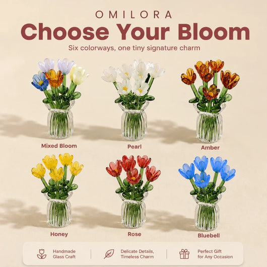 EverBloom Glass Bouquet