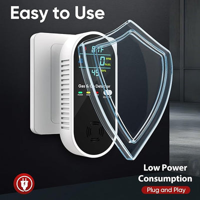 Kynvale DualSense 4-in-1 Gas & CO Detector