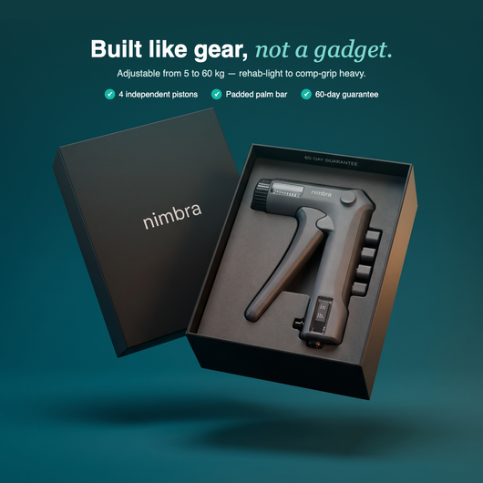 Nimbra Grip Trainer — Grip Endurance for BJJ