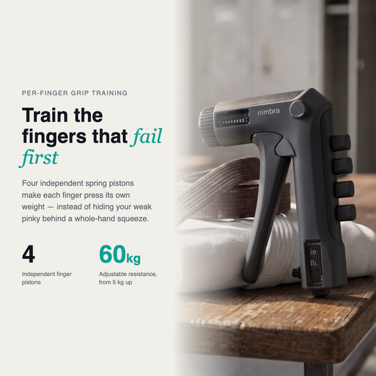 Nimbra Grip Trainer — Grip Endurance for BJJ